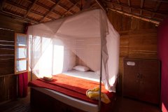 Galaxy Inn Agonda Beach Partial Sea View Beach Huts Bedroom 